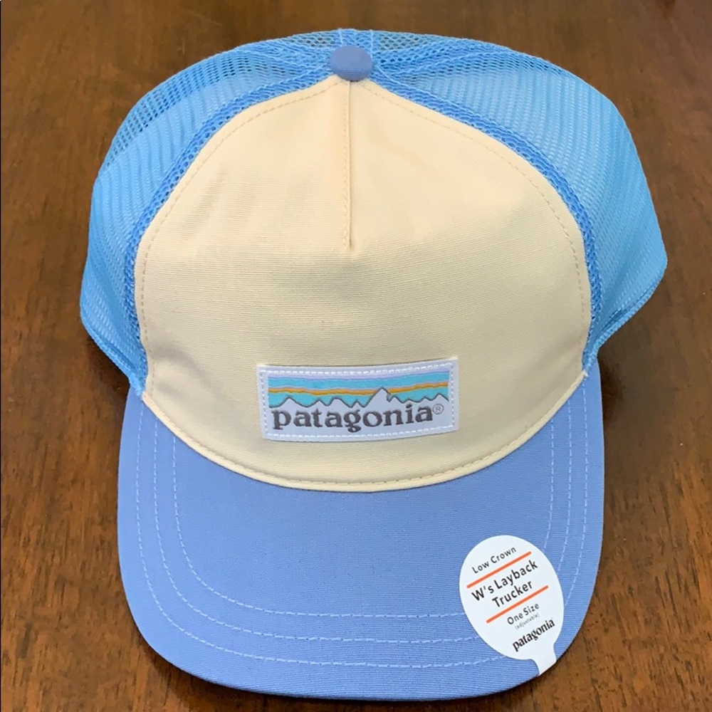 Patagonia brand new women’s layback trucker hat